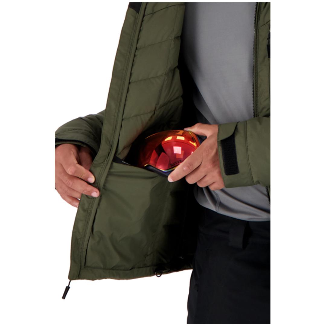 Obermeyer Klaus Down Insulator Jacket Features